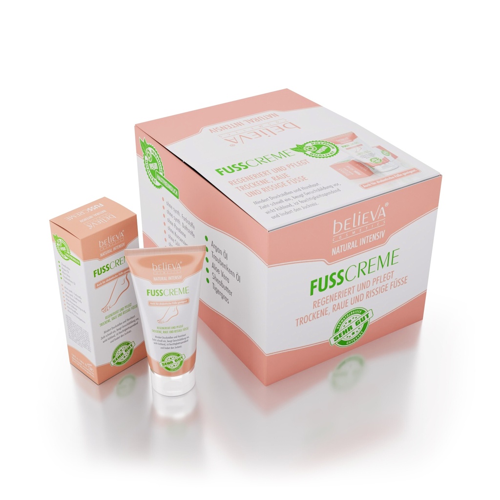Believa Natural Intensiv Fusspflege Display 15x100ml