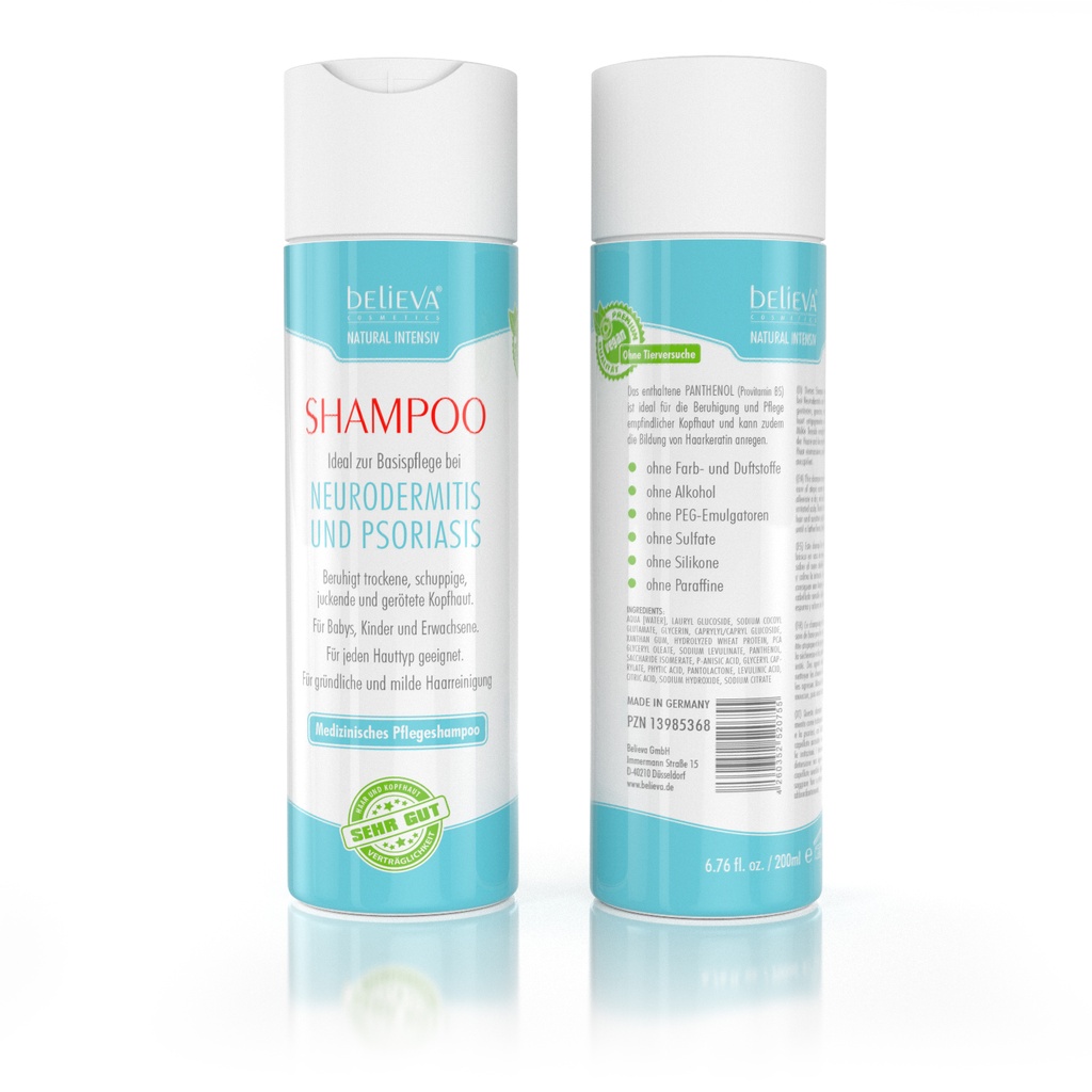 Believa Natural Intensiv Shampoo 200ml